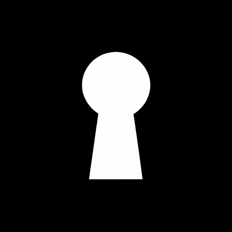 Keyhole shape nearest reference