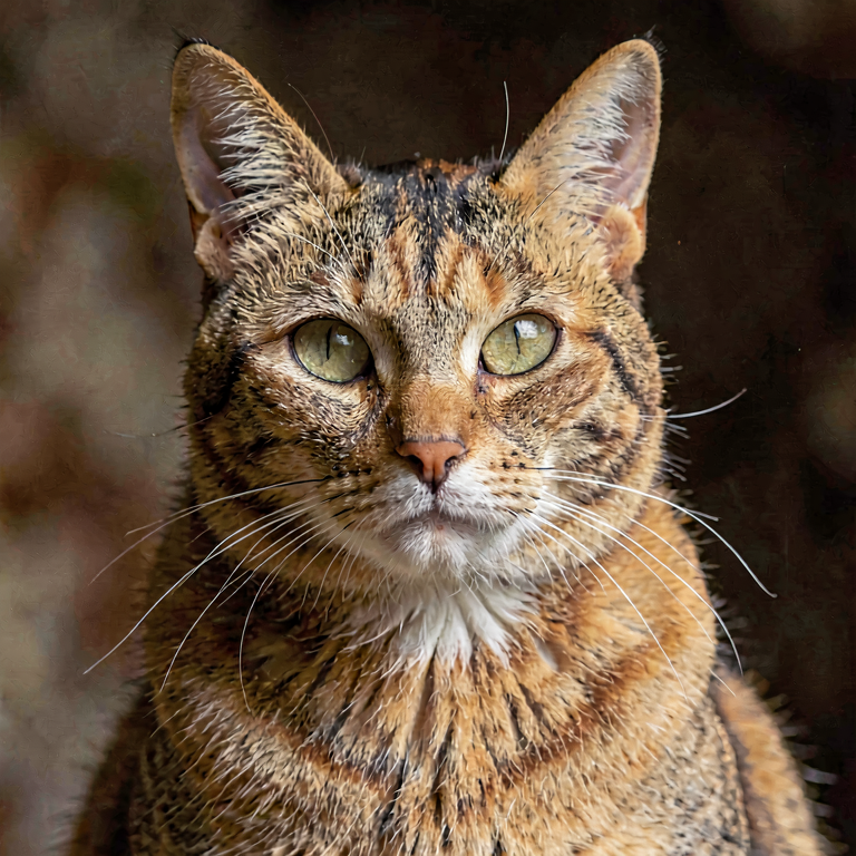 Baseline: a cat