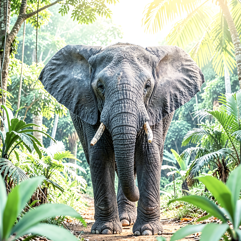 blue elephants
